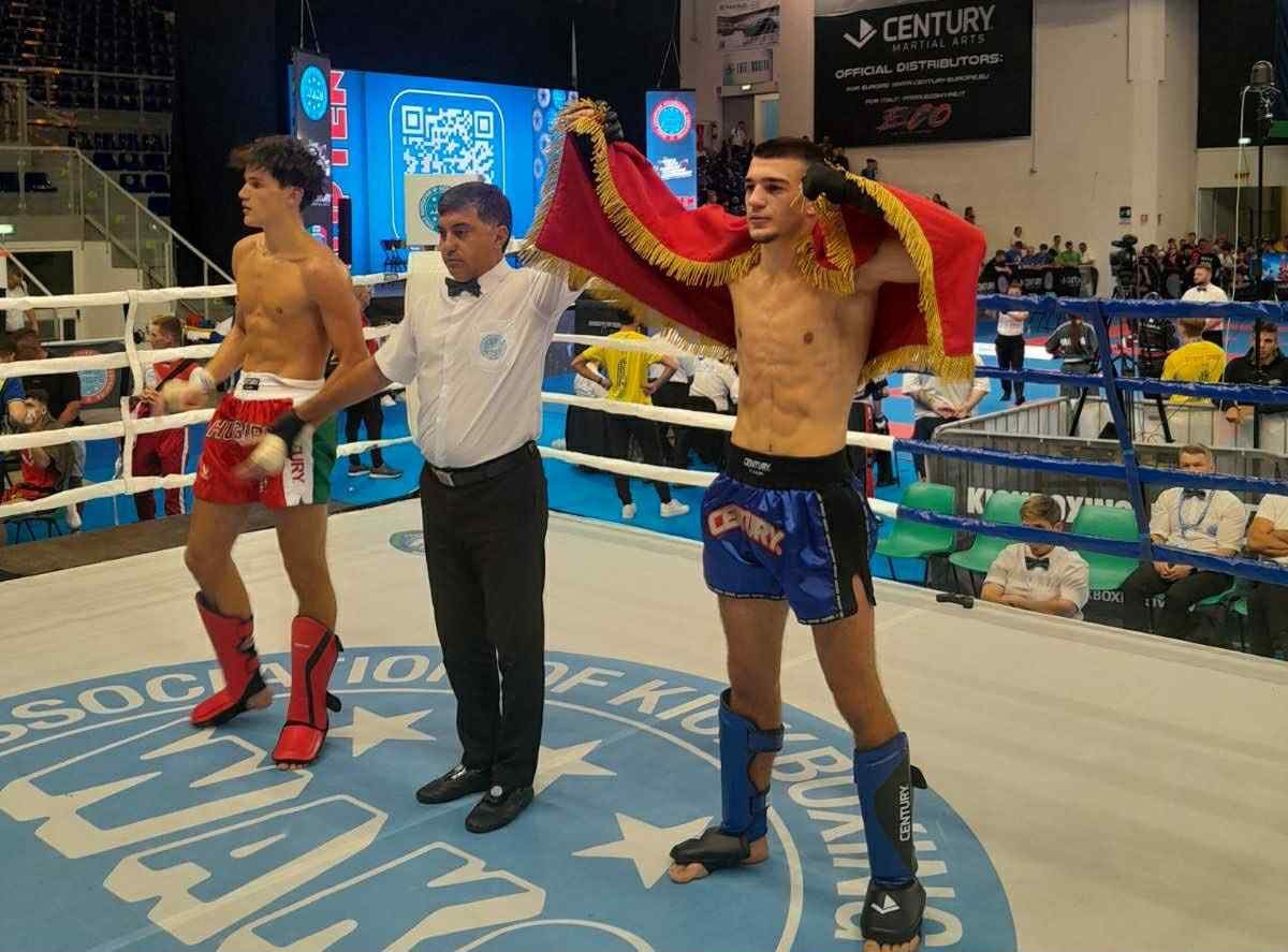 Matija Radović vicešampion Evrope u kik-boksu