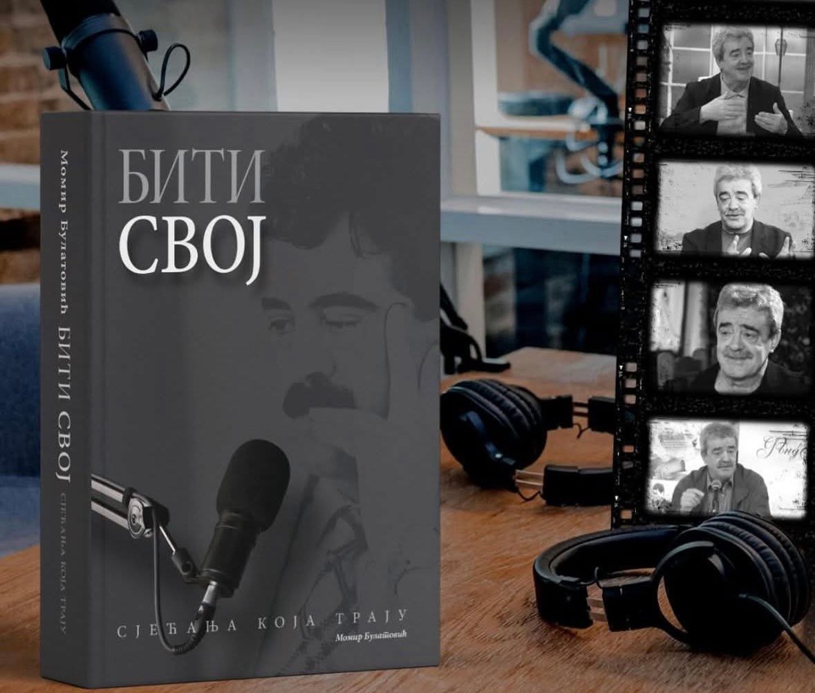 Zeta čuva uspomenu na Momira Bulatovića: Promocija knjige ,,Biti svoj’’ u KIC-u ,,Zeta’’