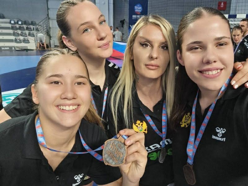 Pod vođstvom Bobane Krstović: Filipović, Ulićević i Knežević dio pogona kadetske reprezentacije