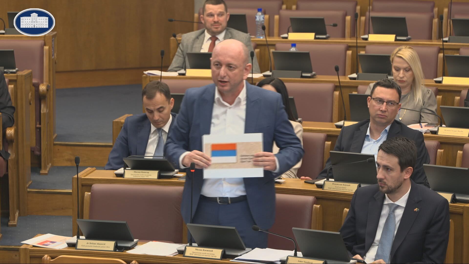 Predlog DNP-a o izmjenama Zakona o državnim simbolima nije uvršten u dnevni red